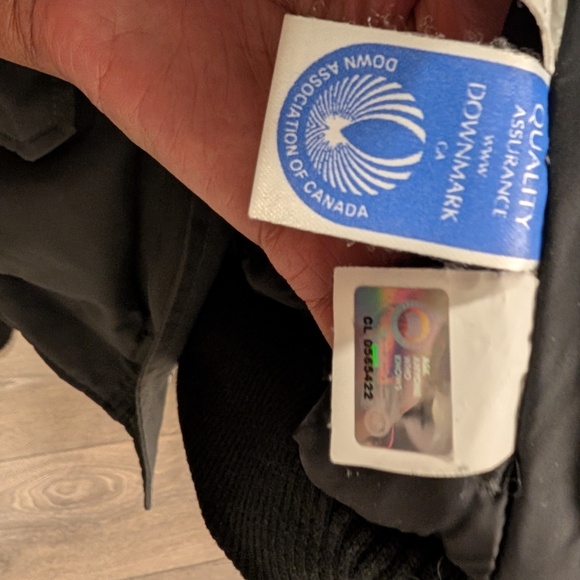 CANADA GOOSE: GREY WINTER JACKET - Picture 12 of 12